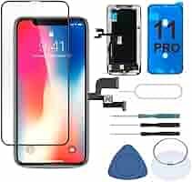 iPhone11プロ Apple iPhone 11 Pro - 64 GB - Silver (Unlocked) for sale